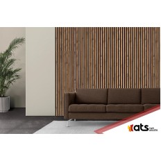 Декоративен стенен панел - MDF - Атлантически бор - 60 x 280 см