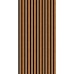 Декоративен стенен панел - MDF -Бамбук - 60 x 120 см