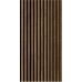 Декоративен стенен панел - MDF - Орех - 24 x 280 см