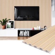 Декоративен PVC Панел - цвят дъб – 15 х 1 х 260 см Декоративен PVC Панел - цвят дъб – 15 х 1 х 260 см
