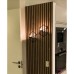 Декоративен стенен панел - MDF - Орех - 24 x 280 см
