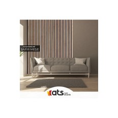 Декоративен стенен панел - MDF - Сапфирен дъб - 60 x 120 см
