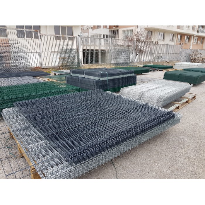 Оградно пано 3D 830 x 2500 мм - RAL 6005 Оградно пано 3D 830 x 2500 мм - RAL 6005