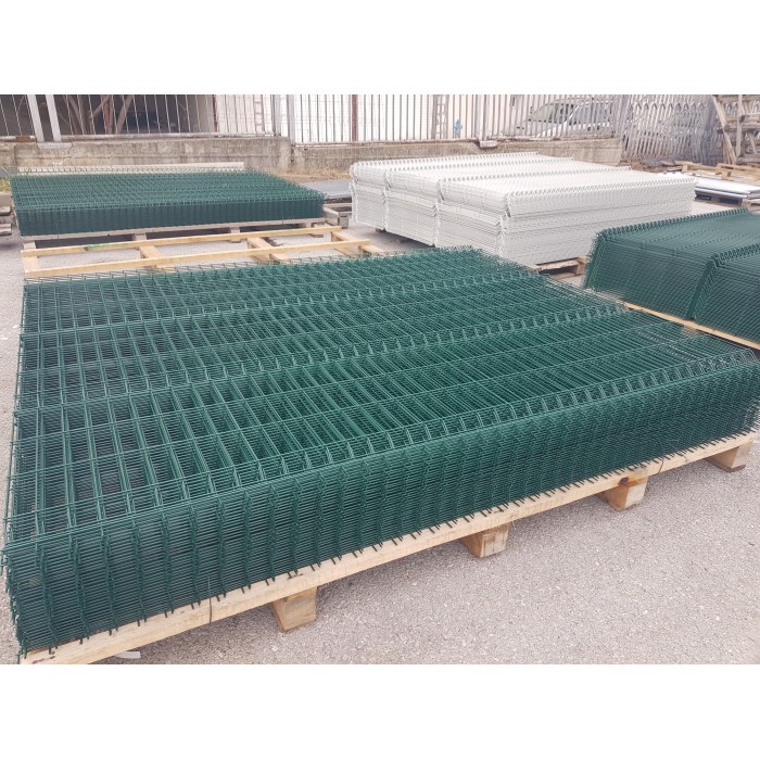 Оградно пано 3D 1730 x 2500 мм - RAL 6005 Оградно пано 3D 1730 x 2500 мм - RAL 6005