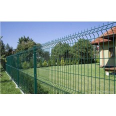 Оградно пано 3D 1030 x 2500 мм - RAL 6005